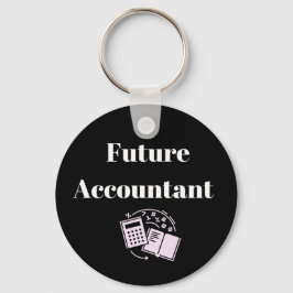 将来のAccountantキーチェーン キーホルダー