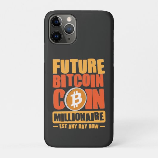 将来のBITCOINコイン億万長者 Case-Mate iPhoneケース (裏)