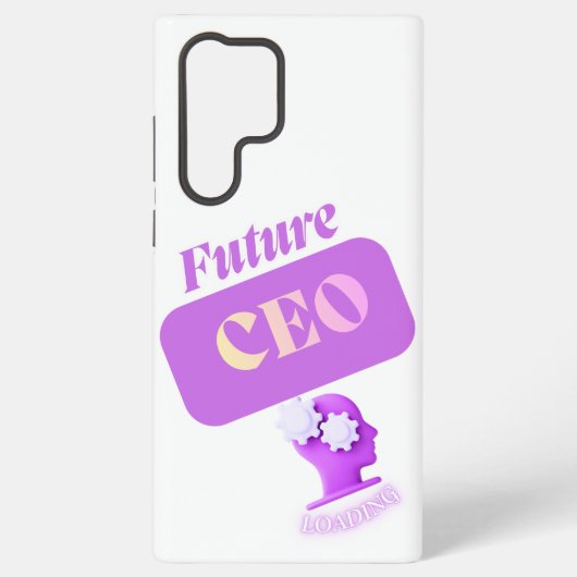 将来のCEOロード中 SAMSUNG GALAXYケース (裏面)