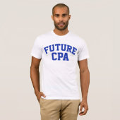 将来のCPA将来会計士 Tシャツ (正面フル)