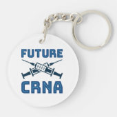 将来のCRNAナース麻酔医 キーホルダー (裏面)