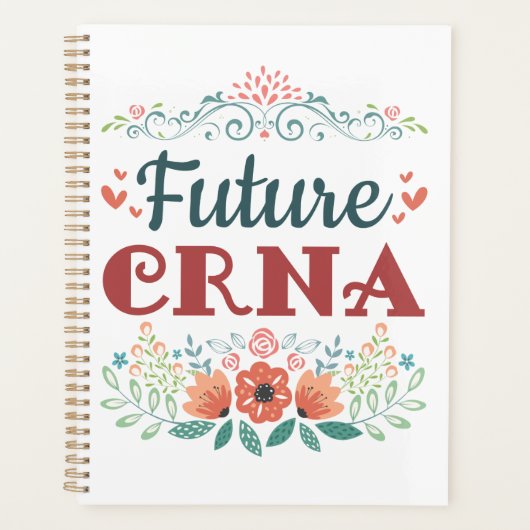 将来のCRNAナース麻酔科医 プランナー手帳 (正面)