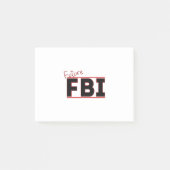 将来のFBI ポストイット (正面)