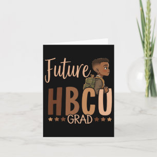 将来のHbcuグラッドブラック歴史月の少年卒業 カード