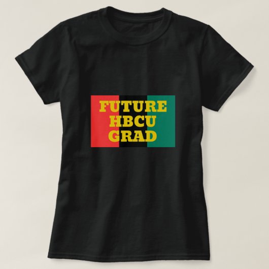 将来のHBCUグラード Tシャツ (デザイン正面)