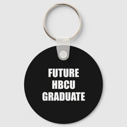 将来のHbcu大学院ステッカー キーホルダー (正面)