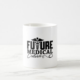 将来のMedical Coder Coder Coding Assistantプログラマ コーヒーマグカップ