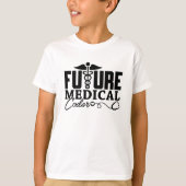 将来のMedical Coder Coder Coding Assistantプログラマ Tシャツ (正面)