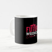 将来のMedical Coder ICDコーディングプログラマギフト コーヒーマグカップ (正面左)