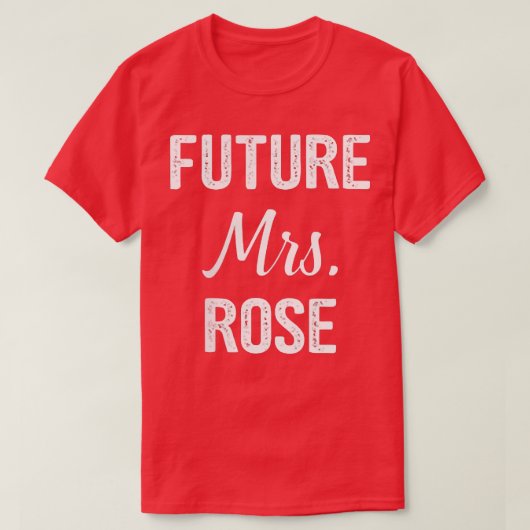 将来のMrs. Tシャツ (デザイン正面)
