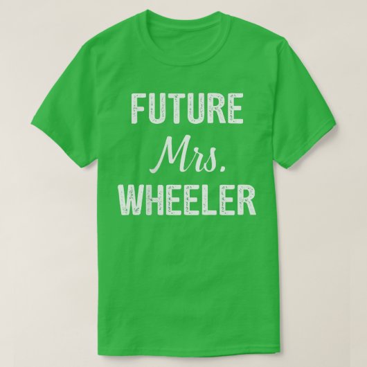将来のMrs. Tシャツ (デザイン正面)