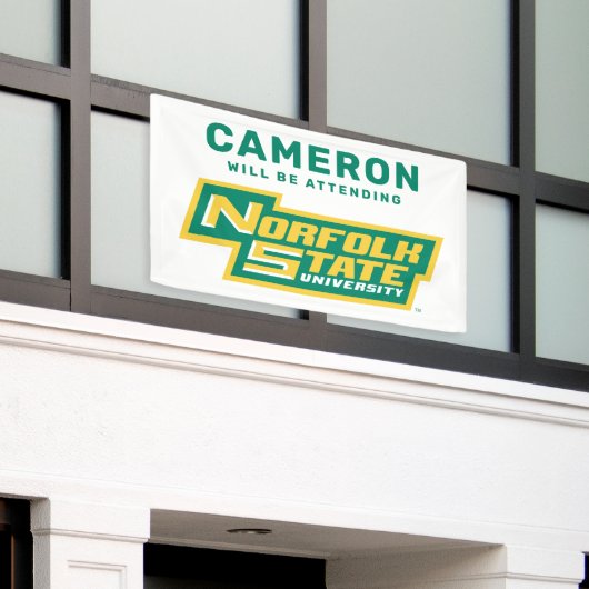 将来のNSUスパルタ人卒業 横断幕 (ビルの外側)