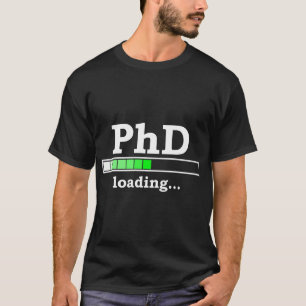 将来のPhDロードPhinisheDおもしろいプロモーションギフト Tシャツ