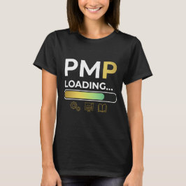 将来のPMP認定候補 女性 Tシャツ
