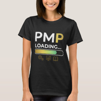 将来のPMP認定候補 女性 Tシャツ