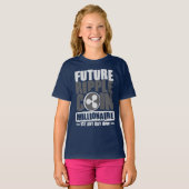 将来のRIPPLEコイン億万長者 – 今すぐEst Tシャツ (正面フル)