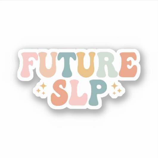 将来のSLP | SLP | SLP大学院生 シール (正面)