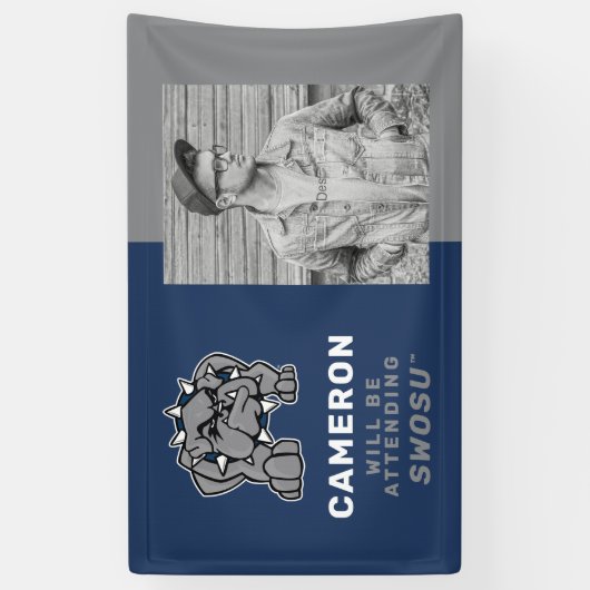 将来のSWOSU大学院 横断幕 (縦)