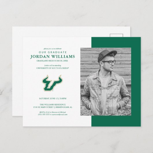 将来のUSF卒業生 案内ポストカード (正面/裏面)