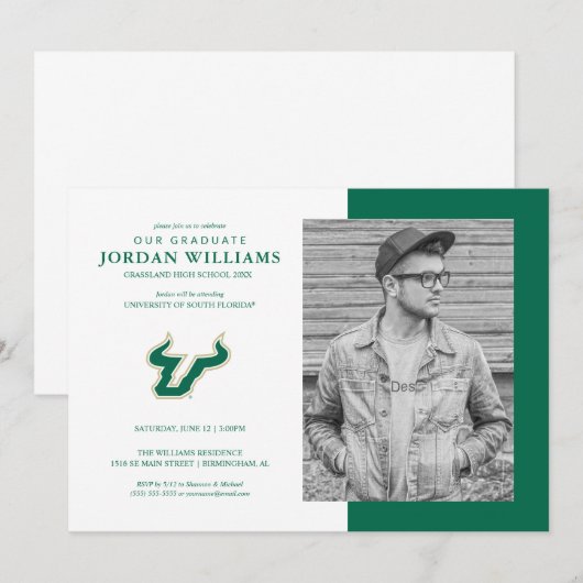 将来のUSF卒業生 案内状 (正面/裏面)