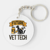 将来のVet Tech キーホルダー (裏面)