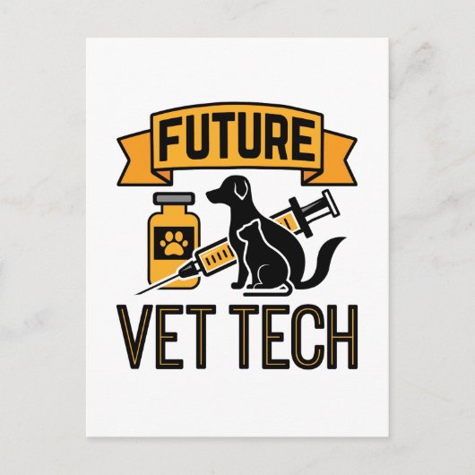 将来のVet Tech ポストカード (正面)