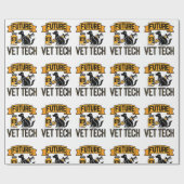 将来のVet Tech ラッピングペーパー (フラット)