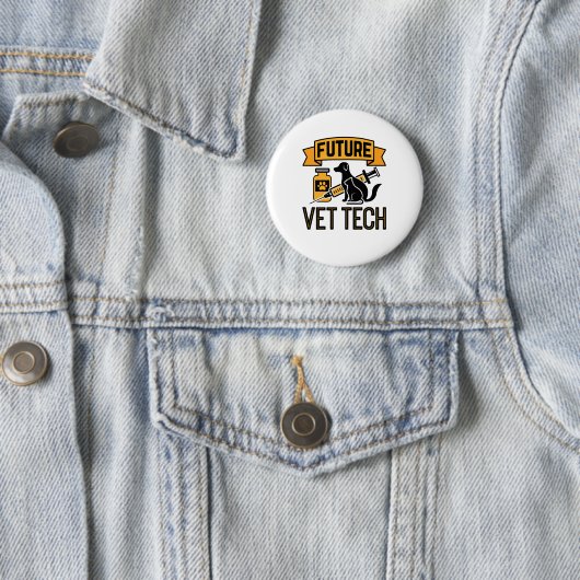 将来のVet Tech 缶バッジ (インサイチュ)