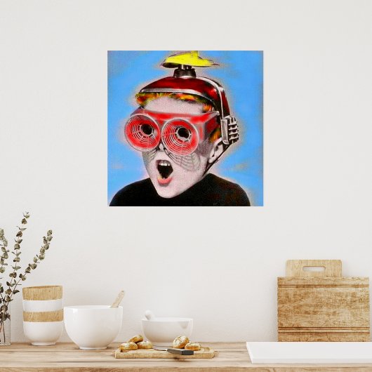 将来を見通す ポスター (キッチン)