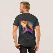 将来を重視 トライブレンドＴシャツ (フル背面)