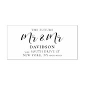 将来エレガントのゲイ氏の結婚差出人住所 ラバースタンプ (インプリント)