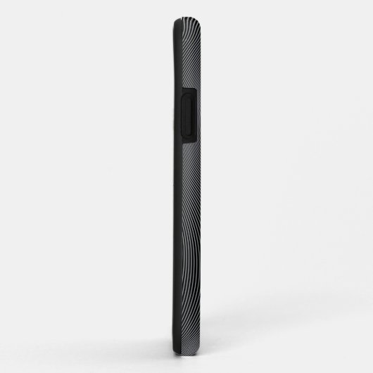 将来エレガントの波の抽象化 Case-Mate iPhoneケース (裏面/右)