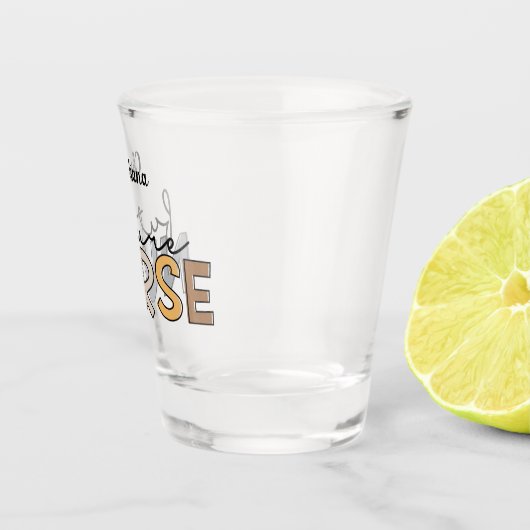 将来パーソナライズされたのナース |看護学生のプレゼント ショットグラス (右)