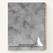 将来パーソナライズされたの創出感動的 ノートブック (裏面)