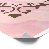 将来パーソナライズされたの妻に ポスター (角)