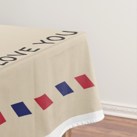 将来パーソナライズされたの妻への手紙 テーブルクロス (インサイチュ)