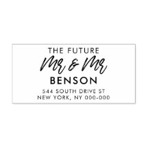 将来モダンのゲイ氏の結婚差出人住所