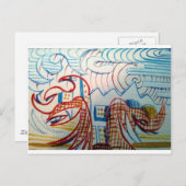 将来初期の ポストカード (正面/裏面)