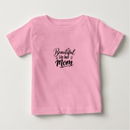 将来医者になる赤ちゃんの細ジャージTシャツギフト ベビーTシャツ