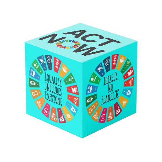 将来地球に優し フォトキューブ (正面アングル)