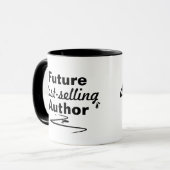 将来最高のの販売作家、インク滴 マグカップ (正面左)