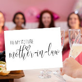 将来結婚の義母のカード