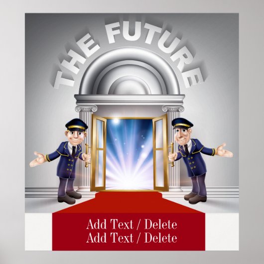 将来:事業、卒業結婚等 ポスター (正面)