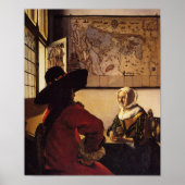 将校と笑う少女 ポスター (正面)