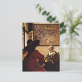 将校と笑う少女 ポストカード (スタンド正面)