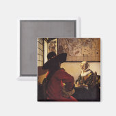 将校と笑う少女 マグネット (正面/裏面)