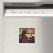 将校と笑う少女 マグネット (インサイチュ (食洗機))