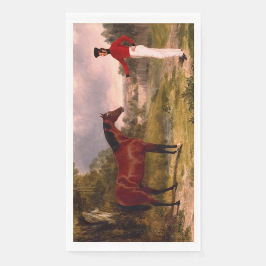 将校の馬を持つ兵士 (正面)