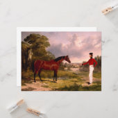 将校の馬を持つ兵士 カード (正面/裏面インサイチュ)