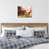 将校の馬を持つ兵士 キャンバスプリント (インサイチュ (寝室))